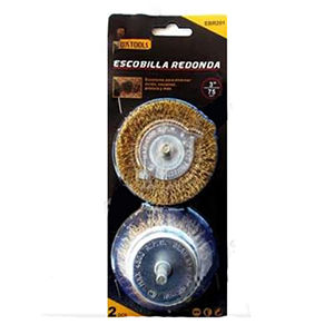 ESCOBILLA REDONDA 2PCS, UYUSTOOLS