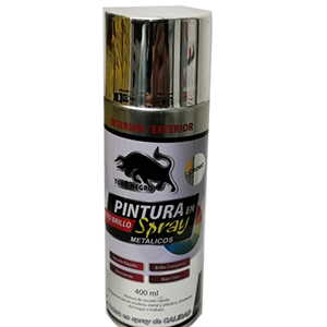 Pintura SPRAY metalicos cromo