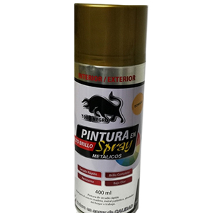 Pintura SPRAY metalicos dorado