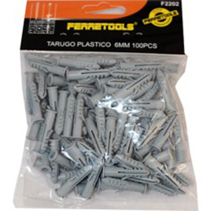 TARUGO PLASTICO 6MM , FERRETOOLS