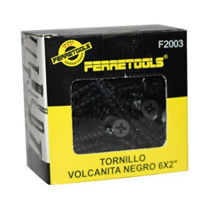 TORNILLO VOLCANITA NEGRO