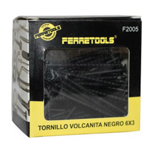 TORNILLO VOLCANITA NEGRO 